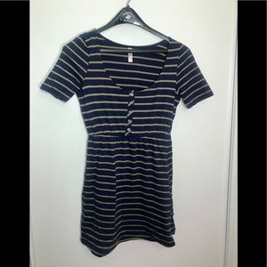 Xhikaration Medium Navy blue baby doll dress